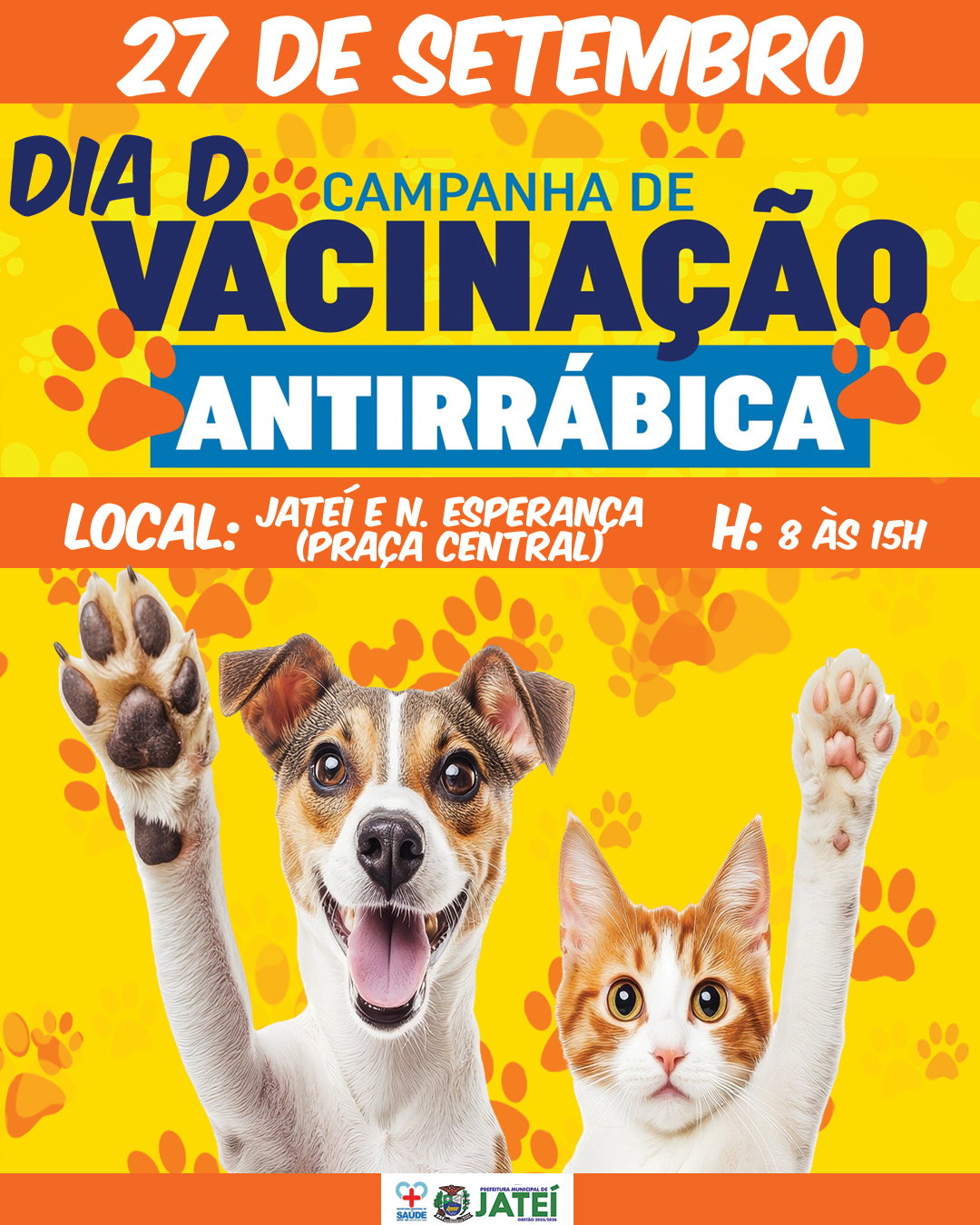 Dia D de Vacinação Antirrábica